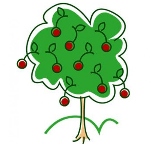 Cherry Tree Clip Art