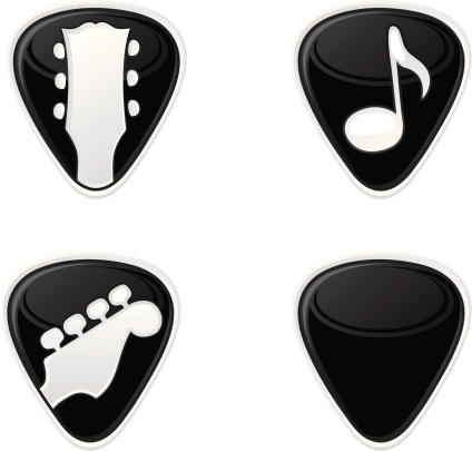 Guitar Pick Clip Art, Vector Images & Illustrations