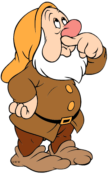 Sleepy dwarf clipart