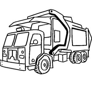 Free Garbage Truck Clip Art With Trash In It Graphic | ClipArTidy