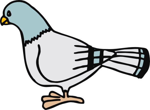 Pigeon Clip Art Free - Free Clipart Images