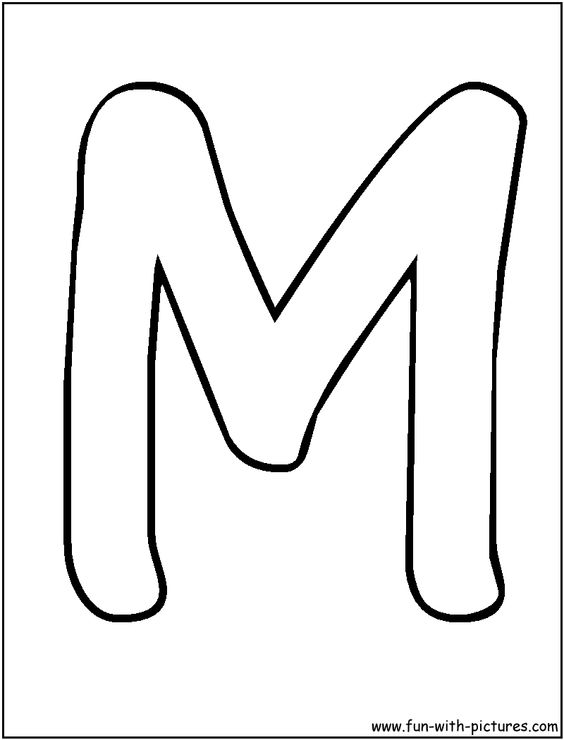 Bubble Letter E Coloring Pages | Bubble Letters M Coloring Page ...