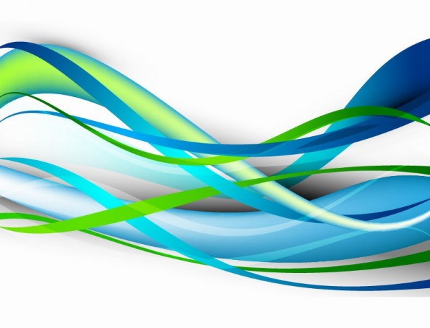 Free abstract blue wave vector background Vector | Free Download