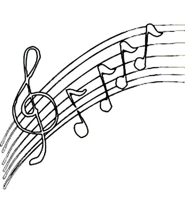 Printable Music Note Coloring Pages | Coloring Me