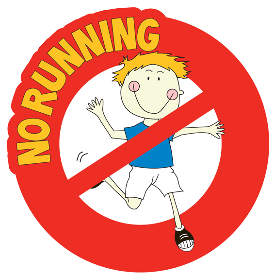 No running clipart