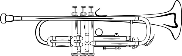 Clipart trumpet icon image #37323