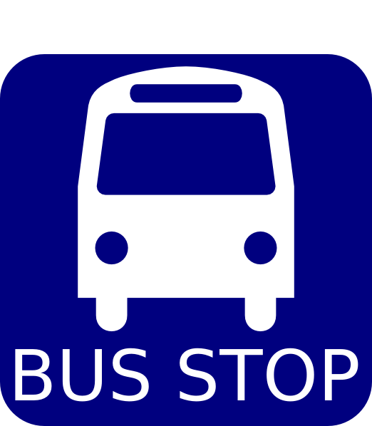 Bus Stop Sign Clipart - Free Clipart Images