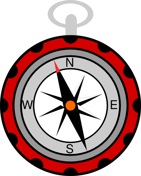 Magnetic compass clip art - ClipartFox