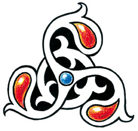 The magic triskell | IdeaTattoo