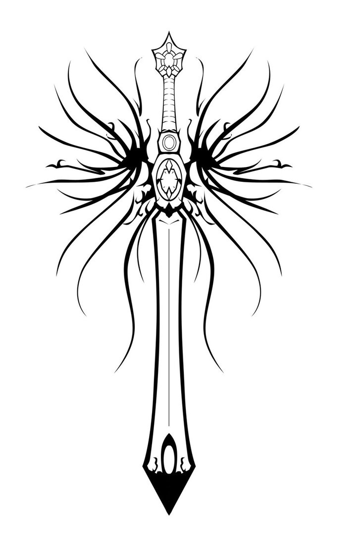 Sword Tattoos, Designs And Ideas : Page 14