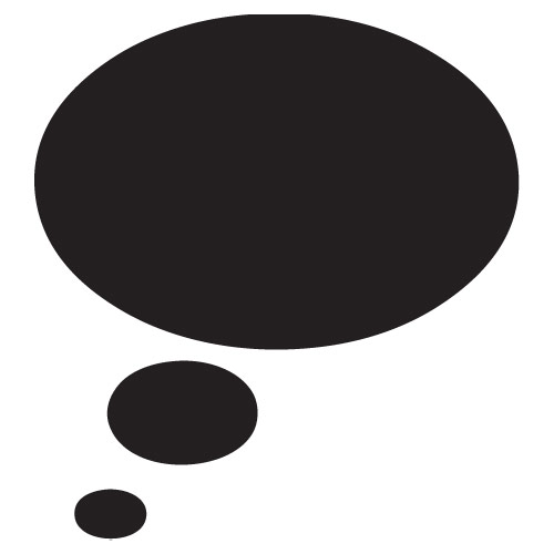 Thought Bubble Vinyl Wall Art, Mirrorin - UK's No1 Childrens ...