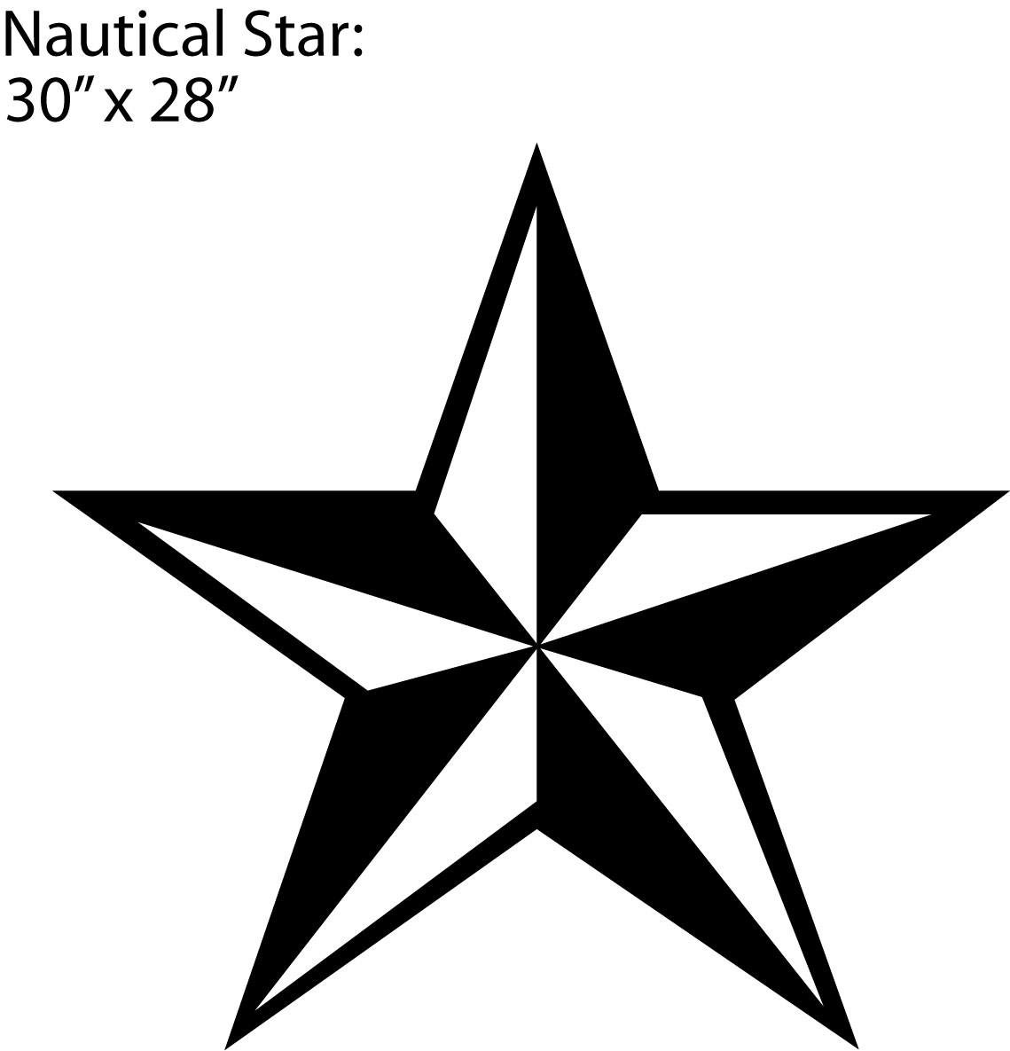 Stick'em up Studio | Nautical Star Large | Online Store Powered by ...