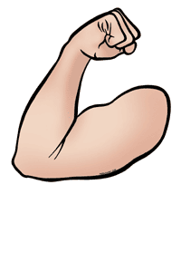 Arm of the Flesh Free LDS Clipart