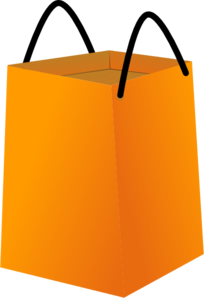 Cartoon Shopping Bags Clipart
