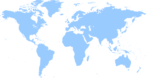 World Map 1 clip art - vector clip art online, royalty free ...