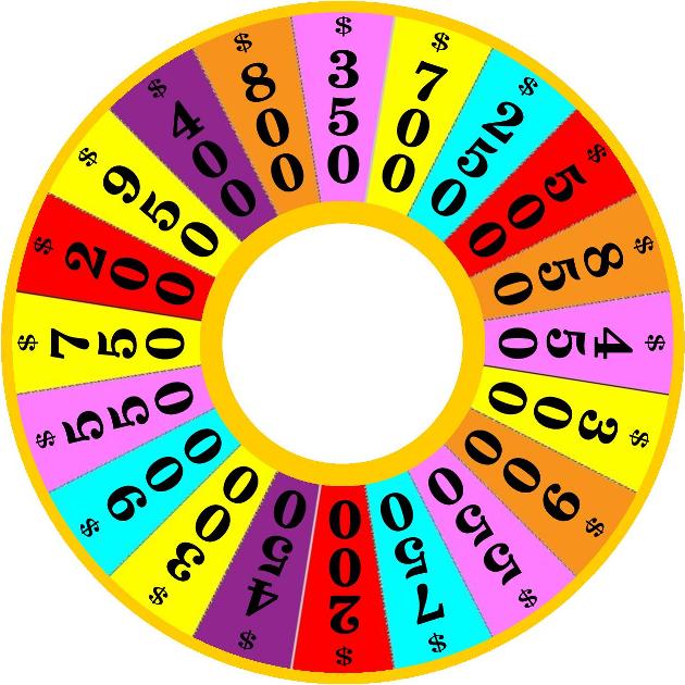WOFArt- Wheel Layouts, Historic | Buy a Vowel Boards