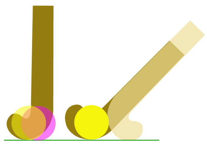 Field hockey stick