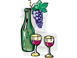 Download Wine Clip Art ~ Free Clipart of Wine Glasses & Bottles