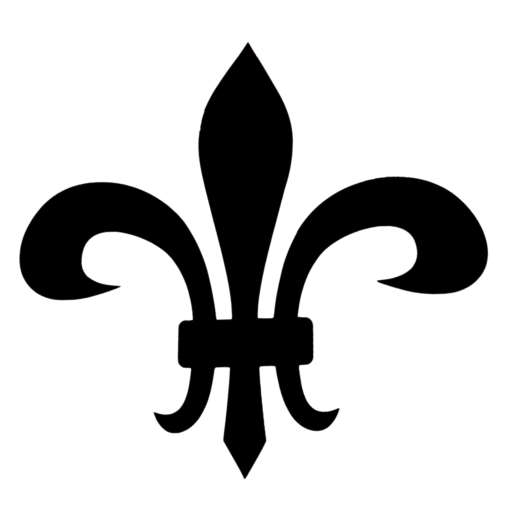 Zook Fleur-De-Lis Decal [ZK021] - $3.25 : Zook Design, provides ...