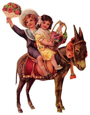 Free Clip Art from Vintage Holiday Crafts » Children