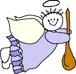 Free Kitchen Angels Clipart,Country Kitchen Clipart of Angels and ...