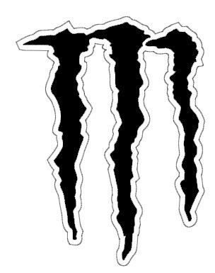 Monster Energy M with Outline Vinyl Car by OneHappyLilFamily