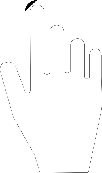 Cursor Hand Clip Art Vector Free For Download