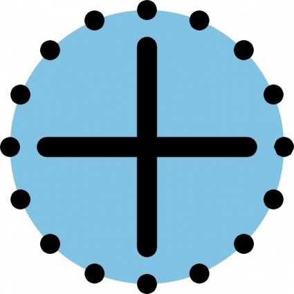 Download Crosshairs clip art Vector Free