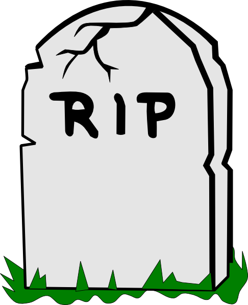 Green Grass Tombstone clip art - vector clip art online, royalty ...