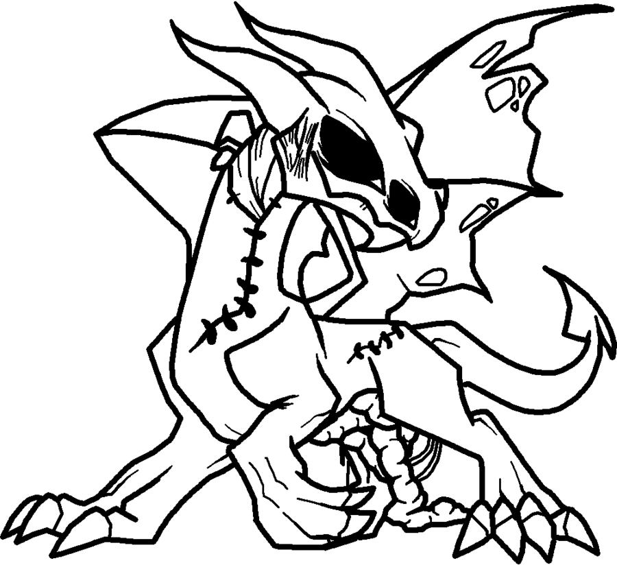 deviantART: More Like Zombie Wolf Lineart by