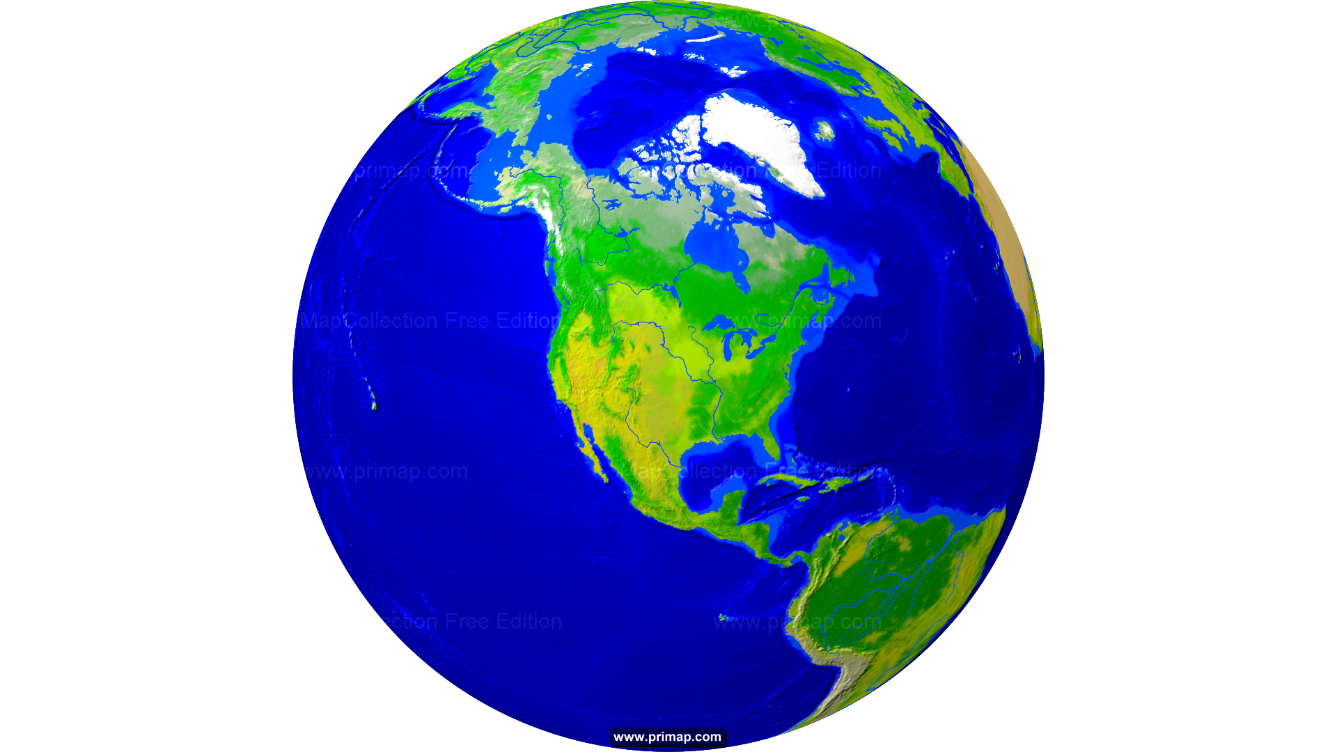 primap World maps