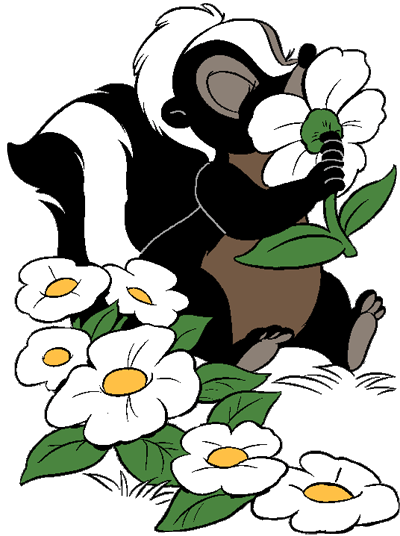 Bambi's Flower the Skunk Clip Art Images | Disney Clip Art Galore