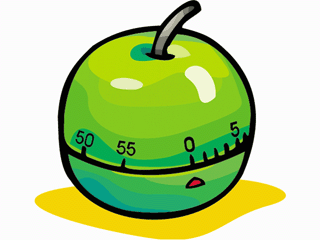Kitchen timer clipart