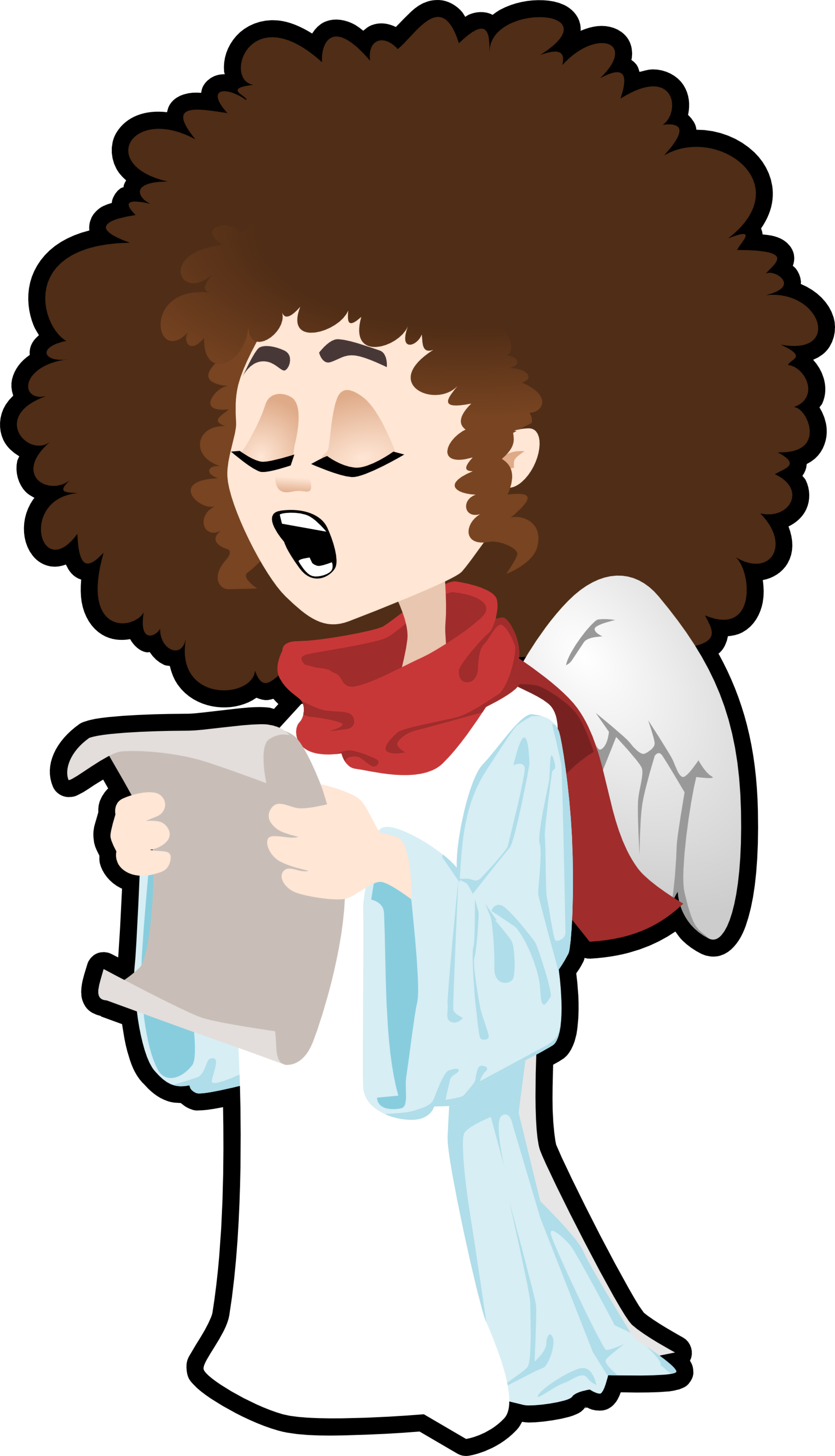 Pictures Of African American Angels - Clipart Best