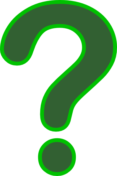 Question Mark Green - ClipArt Best