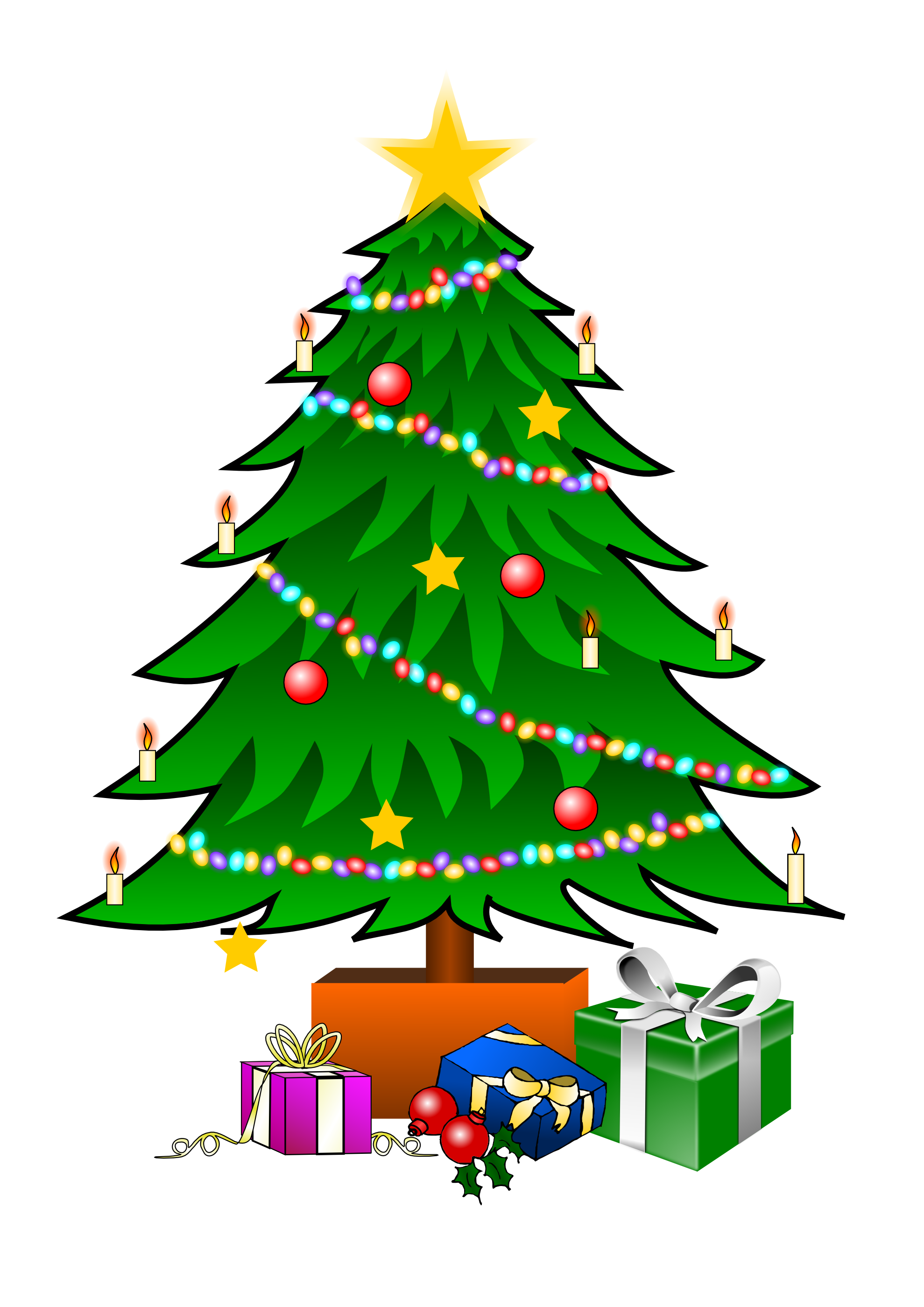 Christmas Tree Graphic | Free Download Clip Art | Free Clip Art ...