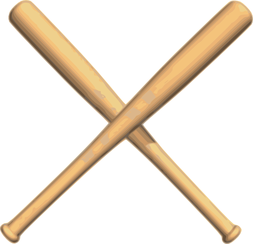Crossed Bats Baseball Clipart Royalty Free Public ...