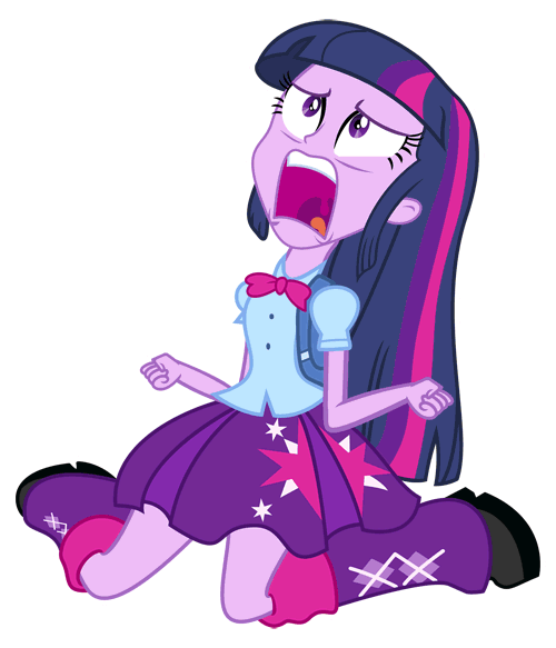 Animated GIF - Twilight Sparkle, changing colors, Equestria Girls ...