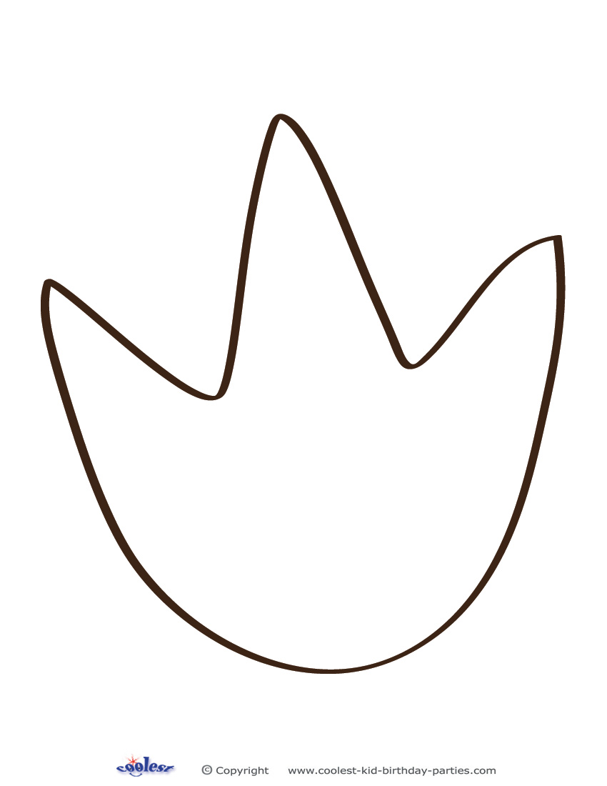 Footprint Template | Free Download Clip Art | Free Clip Art | on ...
