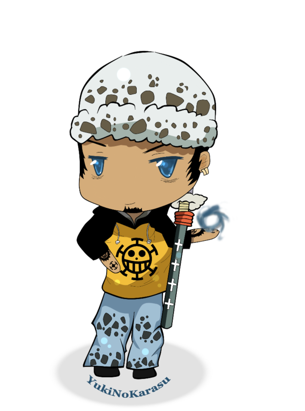 Trafalgar Law Chibi by YukiNoKarasu on DeviantArt
