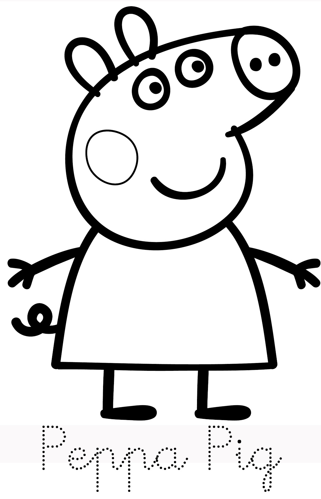 Coloring, Pigs and Pictures of