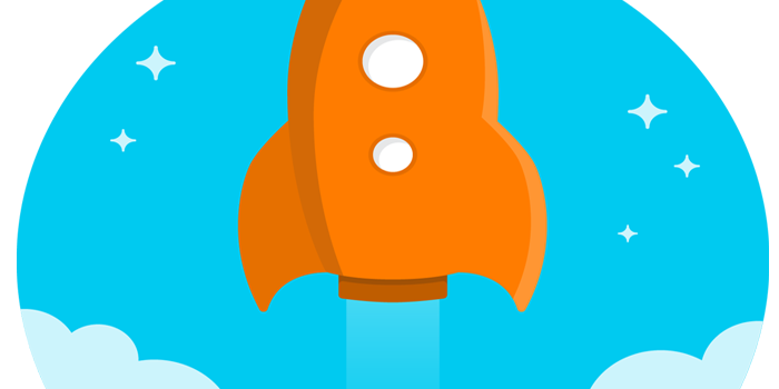 Rocket Ship Vector - Source Canvas