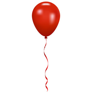 Red balloon vector 875099 by YuliaGlam | Royalty Free Vector ...