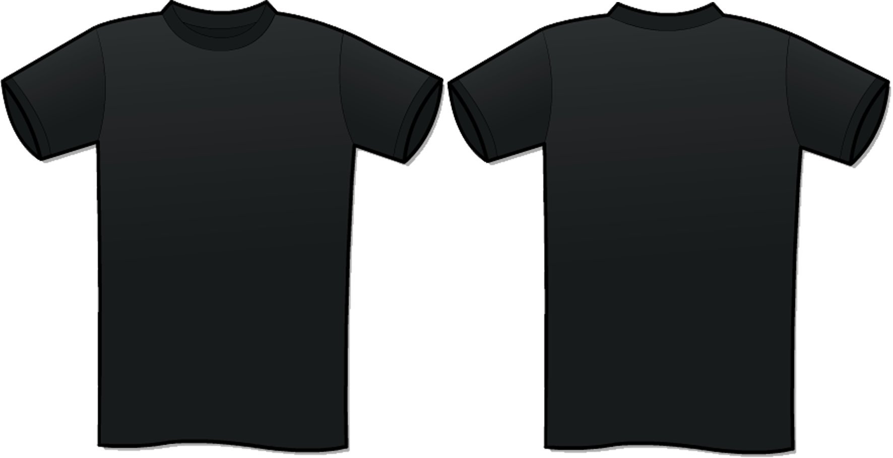 Blank T Shirt Template For Photoshop Free Download