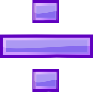 Division Sign Clipart