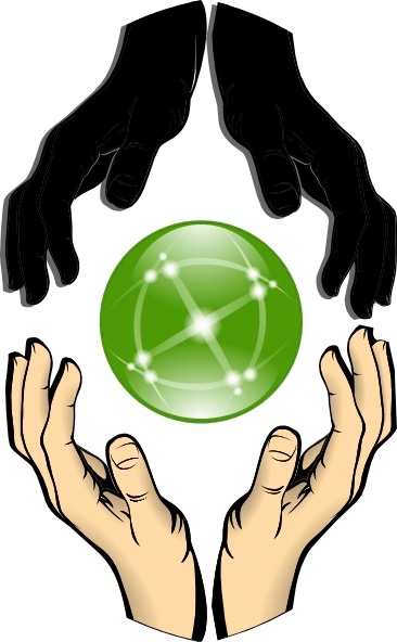 Hands Forming Unity clip art Free vector in Open office drawing ...