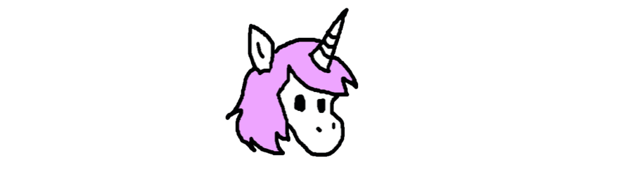 Unicorn head