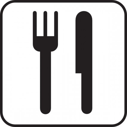 Fork And Spoon clip art Free vector in Open office drawing svg ...