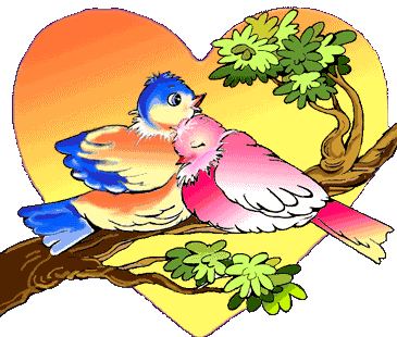 LoveBirdsHeartColourful gif by alongway99 | Photobucket
