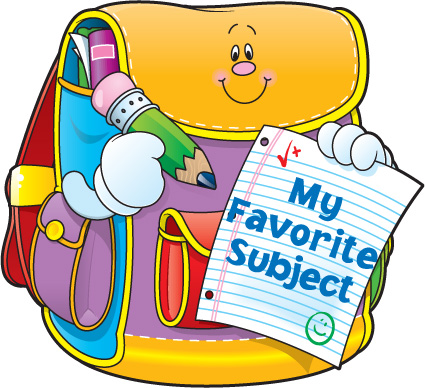 School Subjects Clipart